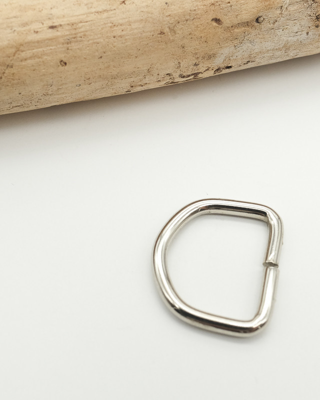 30MM Nickel Half-Round Eyelets